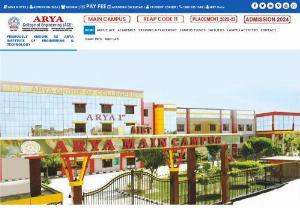 Engineering at Arya Institute - Arya Institute of Engineering & Technology (AIET) is among the foremost of Institutes in Higher Technical Education & Research. Established in the year 2005,  in the State of Rajasthan,  Arya Institute of Engineering & Technology has evolved into the most prominent College in the state. Spread over 