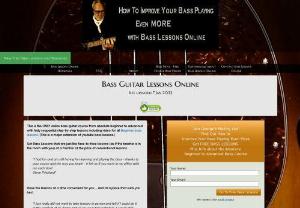 Bass Guitar Ttuition. - The FIRST and ONLY truly step-by-step course of beginner to advanced bass guitar lessons online.