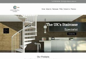 Continental Stairs - Continental Stairs is the UKs leading nationwide supplier of the highest quality Italian modern,  contemporary and traditional staircases and balustrades at the most competitive prices
