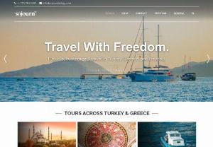 Turkey Tours - Sojourn Turkey is a fully licensed Travel Agency that seeks to understand your implicit needs & respect your expectations. We have developed a reputation among our customers for a high degree of flexibility,  personal service,  creativity & trustworthiness.
