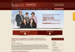 Fitchburg Bankruptcy - For more than 20 years,  the dedicated attorneys at the LaRoche Law firm have been providing legal representation to clients dealing with bankruptcy law matters in Fitchburg,  Massachusetts. Call 978-632-1633.