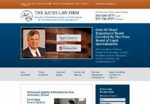 San Antonio Personal Injury Lawyer - Personal injury lawyers in San Antonio,  Texas at The Bates Law Firm provide a free case evaluation in personal injury and wrongful death cases. Contact us to schedule a consultation.