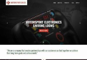 Motorsport custom cables - Motorsport Cables,  formed in 1983,  is dedicated to the manufacture and supply of motorsport cable assemblies,  looms,  and harnesses. Since 1983,  we have developed close relationships with many of our customers. We work best when we form a partnership that goes beyond the normal relationship betw