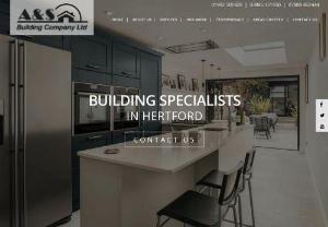 Loft Conversions in Hertford - Looking for builders in Hertford? A and S Building Company offers kitchen fitters,  loft conversions in Hertford and surrounding areas.