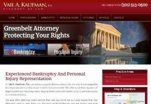 Greenbelt Divorce Lawyer - With over 25 years of combined experience,  the lawyers at Vail A. Kaufman,  P.A. Provide legal assistance to those dealing with divorce and family law matters throughout the Greenbelt,  Maryland area. Call 301-513-0500.