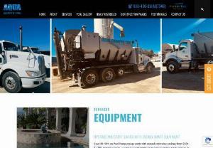 Pool Equipment Replacement & Upgrading Services California - Aqua Gunite Inc, offers complete swimming pool construction & upgrading services to start saving with energy smart pool Equipment in California.