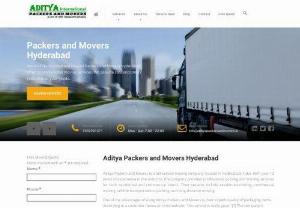 Packers and Movers in Hyderabad | Movers and Packers Hyderabad | Aditya Packers - Packers and Movers in Hyderabad - Aditya Packers & Movers Hyderabad consists of extremely expert and dedicated team and provide best services in transportation area