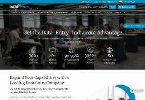 Data Entry India | eCommerce Data Entry Services | Catalog Data Entry Services - At Data Entry India, we ensure accuracy level of 99.99% across all its projects including data entry, eCommerce catalog processing, ePublishing and document conversion.