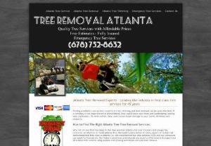 Atlanta Tree Removal Experts - A full service Atlanta tree company specializing in tree removal,  tree trimming,  and 24/7 emergency tree care