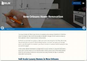 Bath Renovation | Kitchen Renovation | Kitchen Construction - MLM-INC is the best renovation providers in New Orleans since 2005,  home owners have trusted to improve their homes look with our complete renovation and construction services.