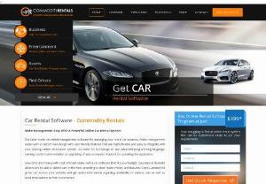 Auto Rental Software Systems,  CommodityRentals - Car rental software helps you to manage your car rental business. It eases the process of a car renting company owner and relieve him from stress. Now reduce the cost of a car rental manager with the help of this rent a car software. It has great accuracy and will help you to increase your productiv