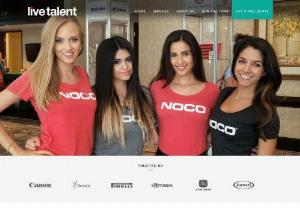Trade Show Modeling Agencies - Live Talent team has 32 years of experience in staffing and talent management field. We are providing promotional modeling,  Trade Show Modeling Agencies,  Lead Generators and Crowd Gatherers.