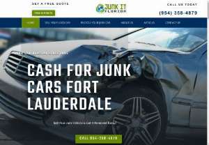 Sell my junk car - Pays maximum cash as possible for your junk or used vehicle. Our services are opened for seven days of every week. We provide quick and hassle free of charge removal of unnecessary junk cars from your house,  garage,  rear alley,  driveway and front lawn in Florida.