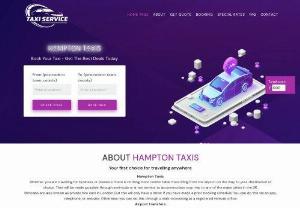 Hampton Taxis - Here you will hire or rent the Hampton Taxis online along with special prices and special rates.
