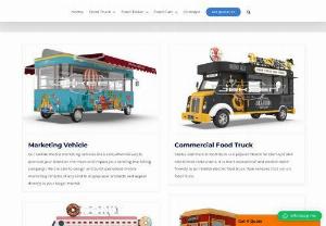 Mobile Food Cart Manufacturer and Exporter - Get the food cart you want and choose CE certified manufacturer. Optimize service and profits with custom concession trailers,  food kiosks or electric food carts.
