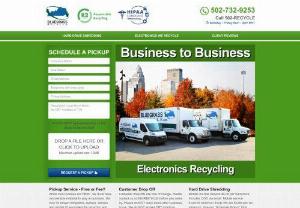 Bluegrass E-Cycle - This website provides information about Bluegrass E-Cycle. A company that offers Computer Recycling in Louisville KY,  IN,  WV,  Oh and the surrounding region.