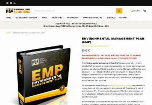 Environmental Management Plan - Environmental Management Plan (EMP) template is a site or project specific EMP developed to ensure that appropriate environmental management practices are followed. The Environmental Management Plan has been developed in accordance with State and Federal guideline documents and complies with International Standards