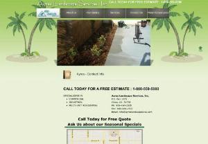 Backyard landscaping Los Angeles - Ayres landscape provides all their customers with all types of Landscape service,  Garden maintenance,  Lawn care services. FOR free Estimate call now 1-800-559-5080.
