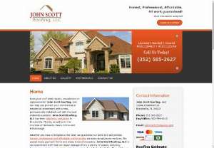 Spring Hill FL roofing - John Scott Roofing is one of leading contractors in Brooksville,  FL. We're also the trusted roofers in New Port Richey,  Spring Hill,  FL and the nearby areas.