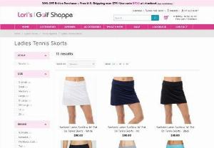 Womens Tennis SkortsÂ | Skorts for Women | Lori's Golf Shoppe - Shop Lori's Golf Shoppe to find a large selection of women's tennis skorts! Choose from a variety of skorts from top brands, styles, patterns and sizes.