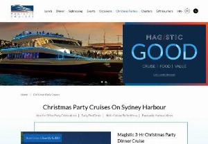 Christmas Party Venues Sydney - Treat your guests to a Christmas party cruise on the crystal waters of Sydney Harbour onboard a private catamaran. Sumptuous food,  impeccable service,  festive ambience and in-house DJ!