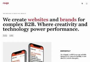 Creative Website Design Company - Rouge Media is a creative web design agency. We create beautiful,  robust websites,  ecommerce sites and a full range of digital design and cutting edge web development.