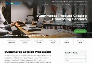 Catalog Processing Services - Get your products managed much more effectively and efficiently and maximize your productivity with data4ecom. We provide high quality services customized to suit the requirements and budget of the customer. Our experts will help you manage your products better,  get them uploaded faster in the most economical prices.
