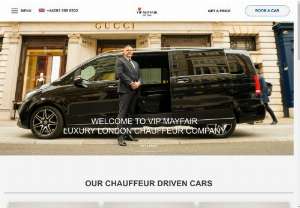 VIP Mayfair - Luxury Chauffeur - Founded in 2003,  VIP Mayfair has been providing Luxury Airport transfer,  Executive Chauffeur,  Wedding Chauffeur & Event Chauffeurs in London area ever since,  with emphasis on quality,  reliability and class.