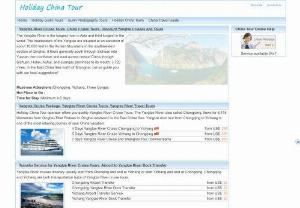 Holidaychinatour - Holiday China Tour offers you single Yangtze River travel and Yangtze cruise package according to your requirements. We will give a memorable China Yangtze travel in providing Yangtze River Cruise with the top experience and lowest price.