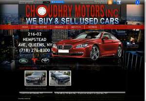 Choudhry Motors Inc - Used car sales and service