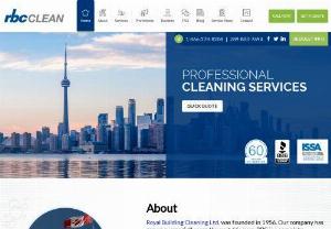Cleaning Services - Royal Building Cleaning has more than 5 decades of janitorial & cleaning experience in the GTA,  for commercial,  industrial,  residential purposes and more.